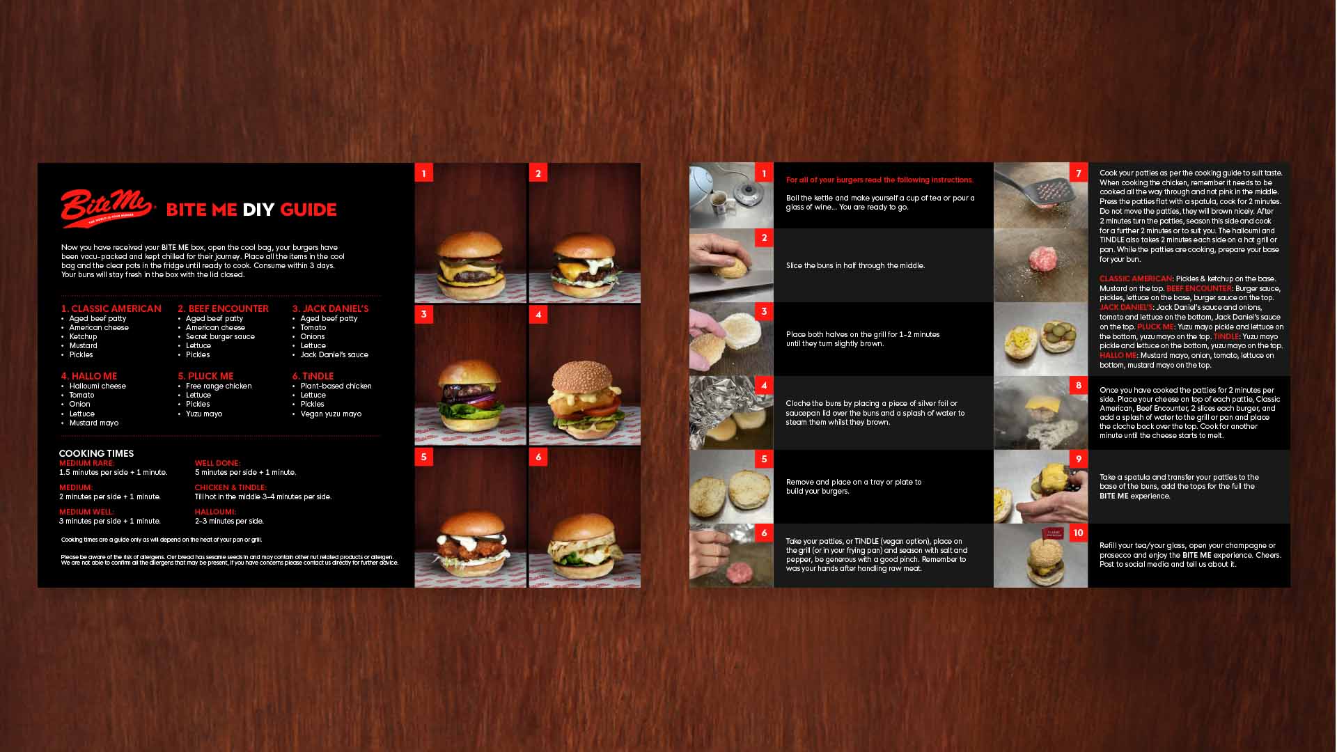 Bite-Me-Burger-Menu-Design Bite Me Burger Menu Design